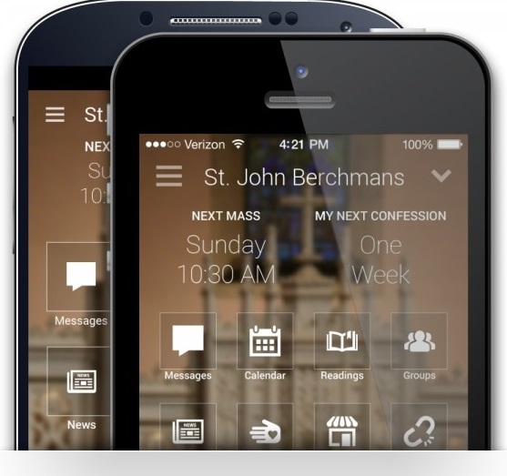 Parish App Cathedral Of St John Berchmans   My Parish App Clipart Iphone Android 